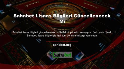 Sheratonbet Lisans Bilgileri